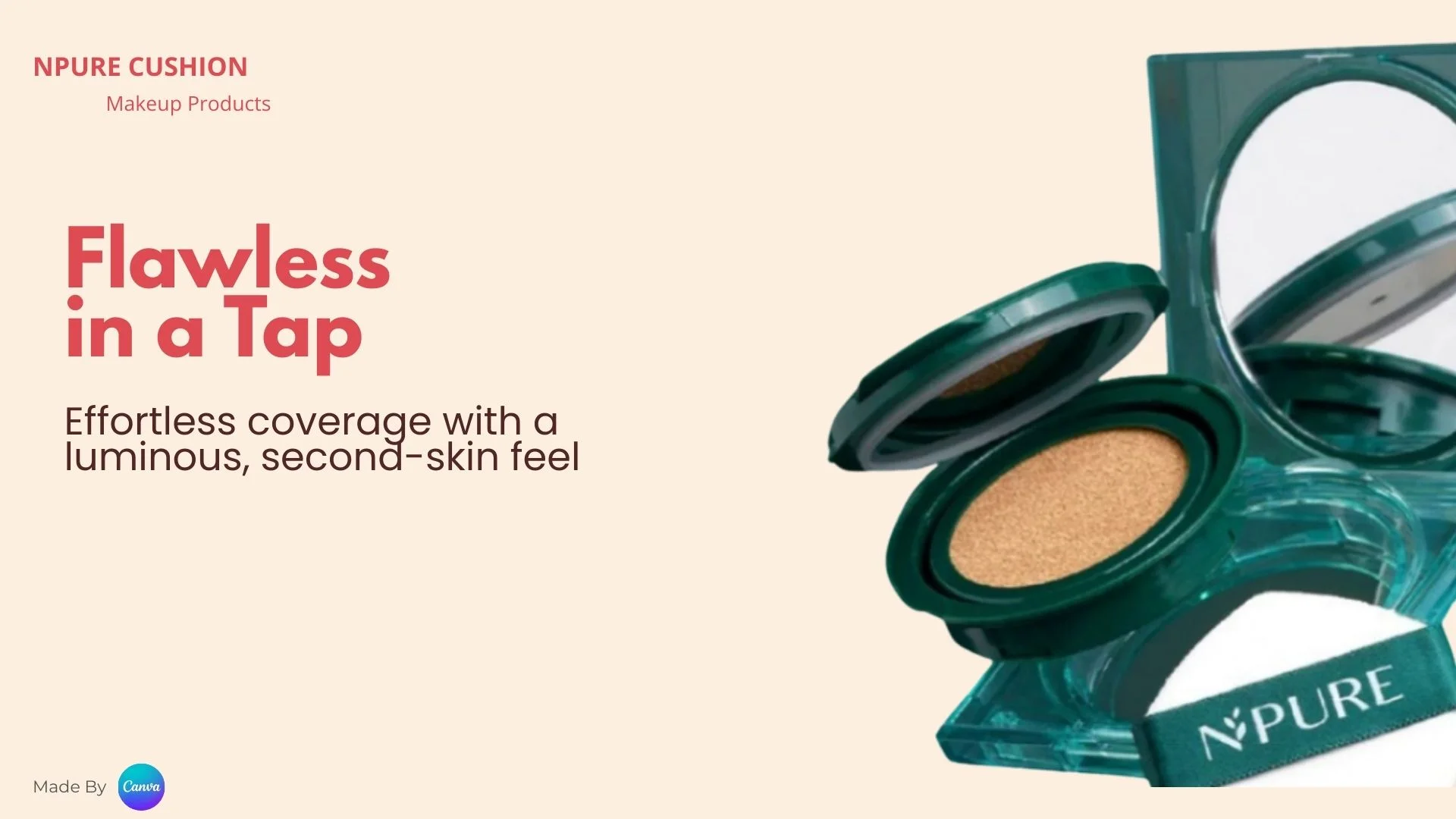 cushion npure untuk kulit sensitif
